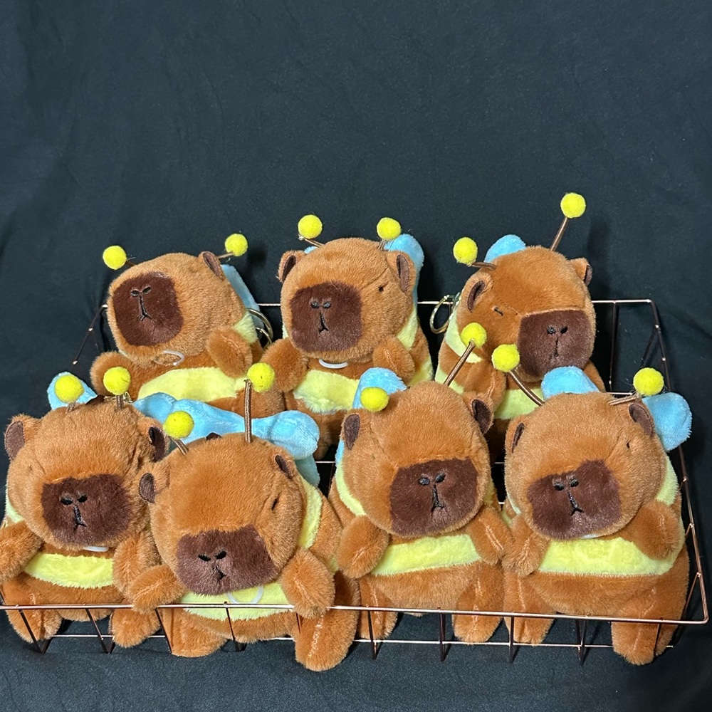 Cute Brown and Yellow Bear Plush Toys